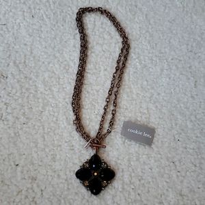 Cookie Lee NEW Necklace with toggle